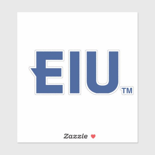 EIU-blokletter Sticker (Vel)