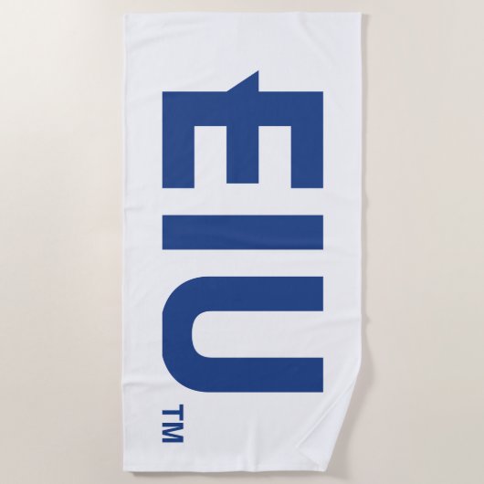 EIU-blokletter Strandlaken (Voorkant)