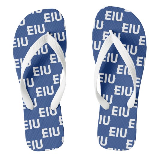 EIU-blokletter Teenslippers (Voetbed)