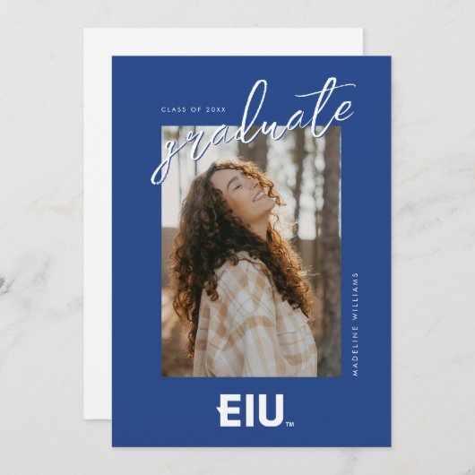 EIU Blokletters Aankondiging (Voorkant / Achterkant)