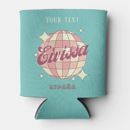 Eivissa Ibiza España  Disco balfeest Blikjeskoeler (Voorkant)