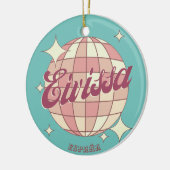 Eivissa Ibiza España vakantiereis souvenir Keramisch Ornament (Links)