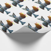 Eivormige Ontwerpen met een Knik Cadeaupapier (Hoek)