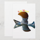 Eivormige Ontwerpen met een Knipoog Briefpapier (Voorkant / Achterkant)