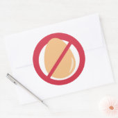 Eivrij bevat geen Stickers voor eierallergie (Envelop)
