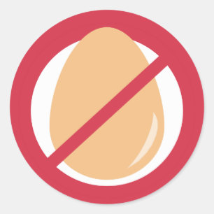 Eivrij bevat geen Stickers voor eierallergie