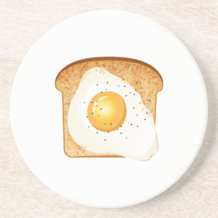 Eiwit, gedroogd zandsteen onderzetter