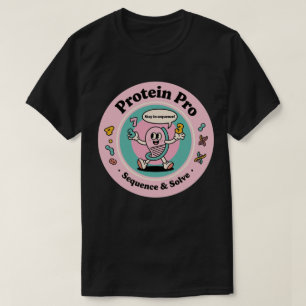 Eiwit Pro Meester Sequenties & Puzzels Oplossen T-shirt