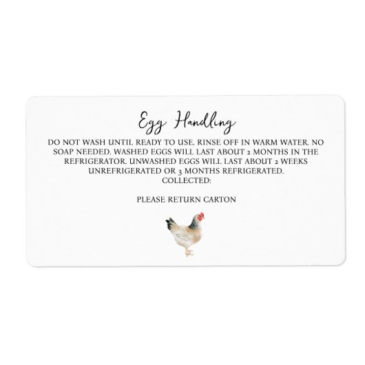 Eiwitbehandeling Sticker Verpakking Etiket (Voorkant)