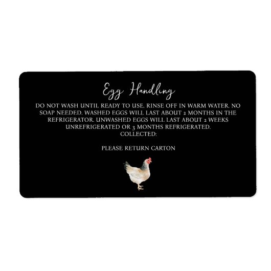 Eiwitbehandeling Sticker Verpakking Etiket (Voorkant)