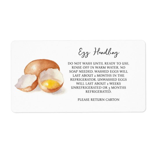 Eiwitbehandeling Sticker Verpakking Etiket (Voorkant)