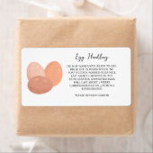 Eiwitbehandeling Sticker Verpakking Etiket (Insitu)