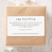 Eiwitbehandeling Sticker Verpakking Etiket (Insitu)