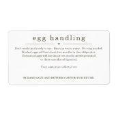 Eiwitbehandeling Sticker Verpakking Etiket (Voorkant)