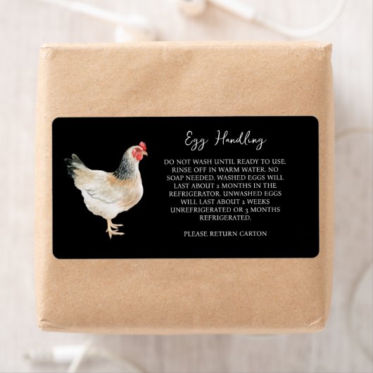 Eiwitbehandeling Sticker Verpakking Etiket (Insitu)