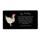 Eiwitbehandeling Sticker Verpakking Etiket (Voorkant)