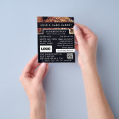 Eiwitbrood, bakkerijen, banketbakkerijen, reclamew flyer (Hand)