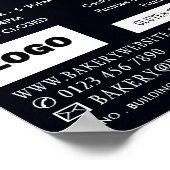 Eiwitbrood, bakkerijen, banketbakkerijen, reclamew poster (Hoek)