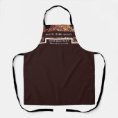 Eiwitbroodjes, bakkers, bakkerij winkel schort (Voorkant)