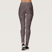 Eiwitbruine druppeltjes leggings (Achterkant)
