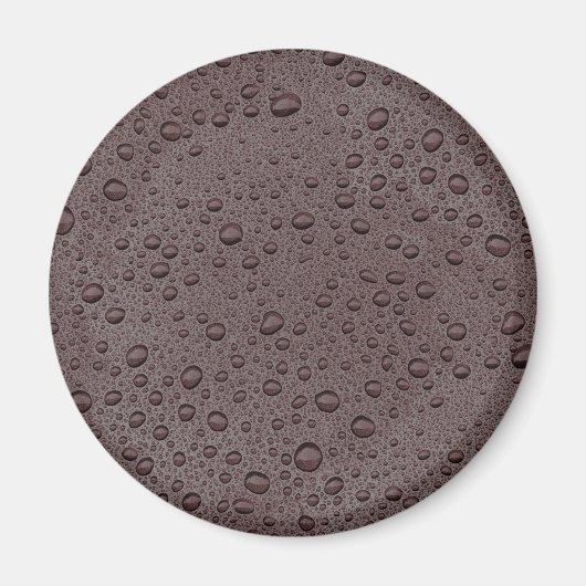 Eiwitbruine druppeltjes magneet (Voorkant)