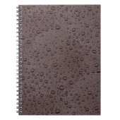 Eiwitbruine druppeltjes notitieboek (Voorkant)