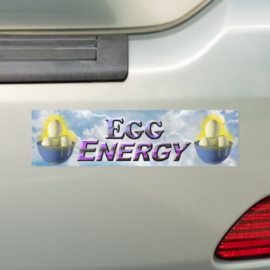 Eiwitenergie - Bumpersticker (Op auto)