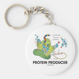 Eiwitproducent (biologie-eiwitsynthese) sleutelhanger