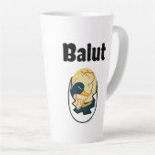 Eiwitproteïne Filipino van kippensoorten Latte Mok (Rechterhoek)