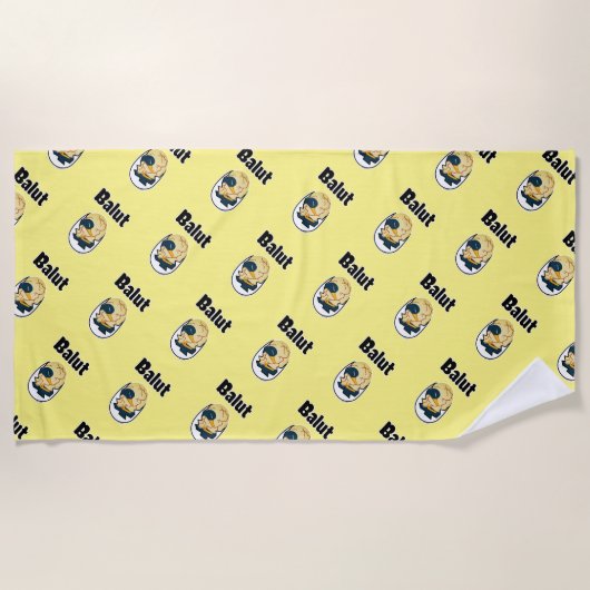 Eiwitproteïne van de koningseend, Filipino Strandlaken (Voorkant)