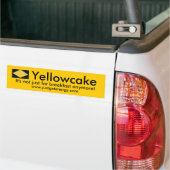 Eiwittevoetjes Bumpersticker (Op Truck)