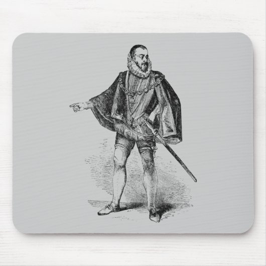 Eizabethaanse Kostuums Muismat (Voorkant)