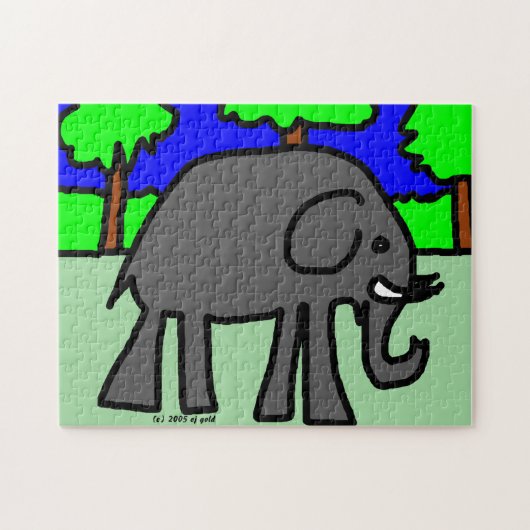 ej gold - Elephant God Legpuzzel (Horizontaal)