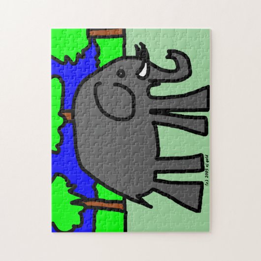 ej gold - Elephant God Legpuzzel (Verticaal)