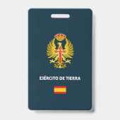 Ejercito de Tierra paspoort telefoonhoes Badge (Voorzijde)