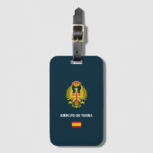 Ejercito de Tierra paspoort telefoonhoes Bagagelabel (Voorkant (verticaal))