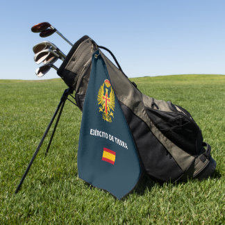 Ejercito de Tierra paspoort telefoonhoes Golfhanddoek