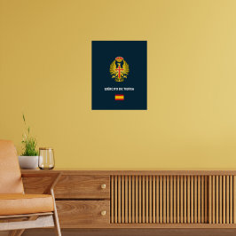 Ejercito de Tierra paspoort telefoonhoesje Poster