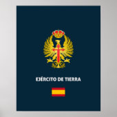 Ejercito de Tierra paspoort telefoonhoesje Poster (Voorkant)