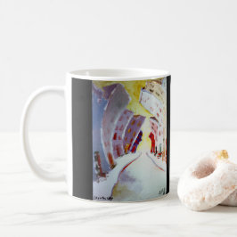 ejgoldguru - Acryl - Stad in de hemel Koffiemok