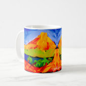 ejgoldguru - Acrylics - reeks Zuid-Zeeen Koffiemok (Voorkant links)