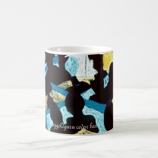 ejgoldguru - cedar bar show koffiemok (Center)