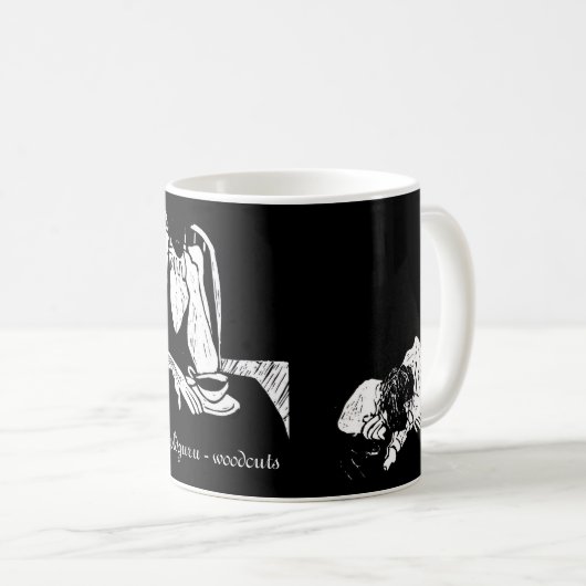 ejgoldguru - snijwouden koffiemok (Voorkant rechts)