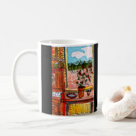 ejgoldguru - Waterverf - portret van een tafel Koffiemok