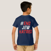 EJH Boy's T-shirt in blauw (Achterkant volledig)