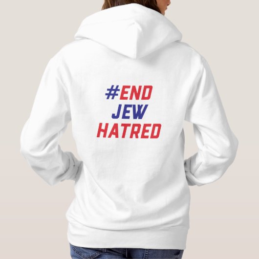 #EJH Dames sweatshirt in wit (Achterkant)