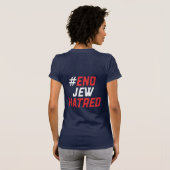 #EJH Dames T-shirt in blauw (Achterkant volledig)