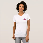 #EJH Dames T-shirt in het wit (Voorkant volledig)