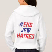 #EJH Kinderen sweatshirt in het wit (Achterkant)
