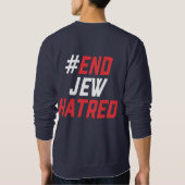 EJH Mannen Crewneck Sweatshirt in blauw (Achterkant)